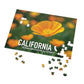 California State Flower Poppy Jigsaw Puzzle, 110-1000 pcs, Vibrant Metal Box Set