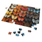 Kaleidoscope of Vibrant Butterflies Puzzles - 110-1000 Pieces for Nature Lovers & Puzzle Fans!" Metal Box