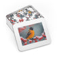 Baltimore Oriole Winter Puzzle Set - Vivid 110-1000 Piece Jigsaw Collection, Metal Box