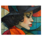 Stylish Woman Portrait Jigsaw, Cubist Art Inspired Puzzle, 110-1000pc, Shipped in a Metal Box