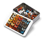 Kaleidoscope of Vibrant Butterflies Puzzles - 110-1000 Pieces for Nature Lovers & Puzzle Fans!" Metal Box