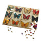 Vintage Butterfly Collection Puzzle - 110-1000 Pieces, Timeless Elegance for Puzzle Masters! Metal Box