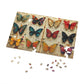 Vintage Butterfly Collection Puzzle - 110-1000 Pieces, Timeless Elegance for Puzzle Masters! Metal Box