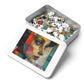 Cubist Mosaic Woman Portrait Puzzle, Artistic Jigsaw, 110-1000pc, Shipped in a Metal Box