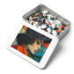 Stylish Woman Portrait Jigsaw, Cubist Art Inspired Puzzle, 110-1000pc, Shipped in a Metal Box