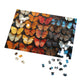 Kaleidoscope of Vibrant Butterflies Puzzles - 110-1000 Pieces for Nature Lovers & Puzzle Fans!" Metal Box