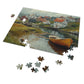 Newfoundland Village Puzzle - Coastal Charm in 110-1000 Pieces, Ideal for Puzzle Enthusiasts! Metal Box