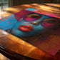 Artistic Mosaic Woman Portrait Jigsaw - Unique Art Puzzle Shipped in a Metal Box